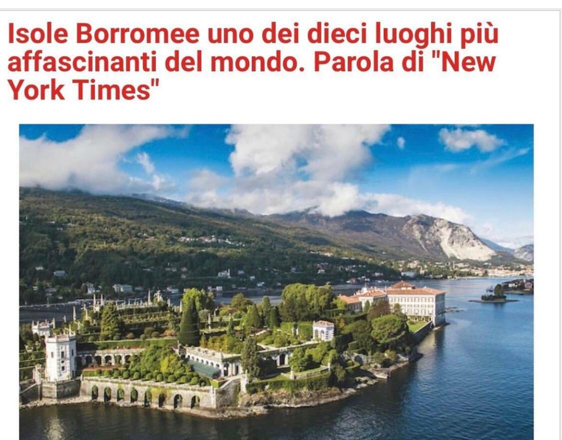 Artelago-Silver-vista lago Baveno Exterior foto